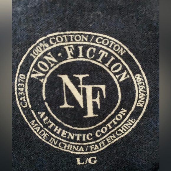 Non-fiction L Men’s Sweater. - Picture 3 of 3